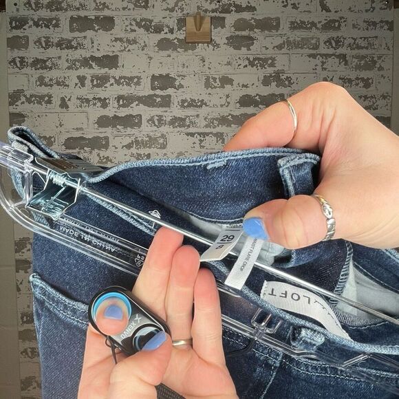 Loft | women dark wash high waist flare cropped - Picture 2 of 9